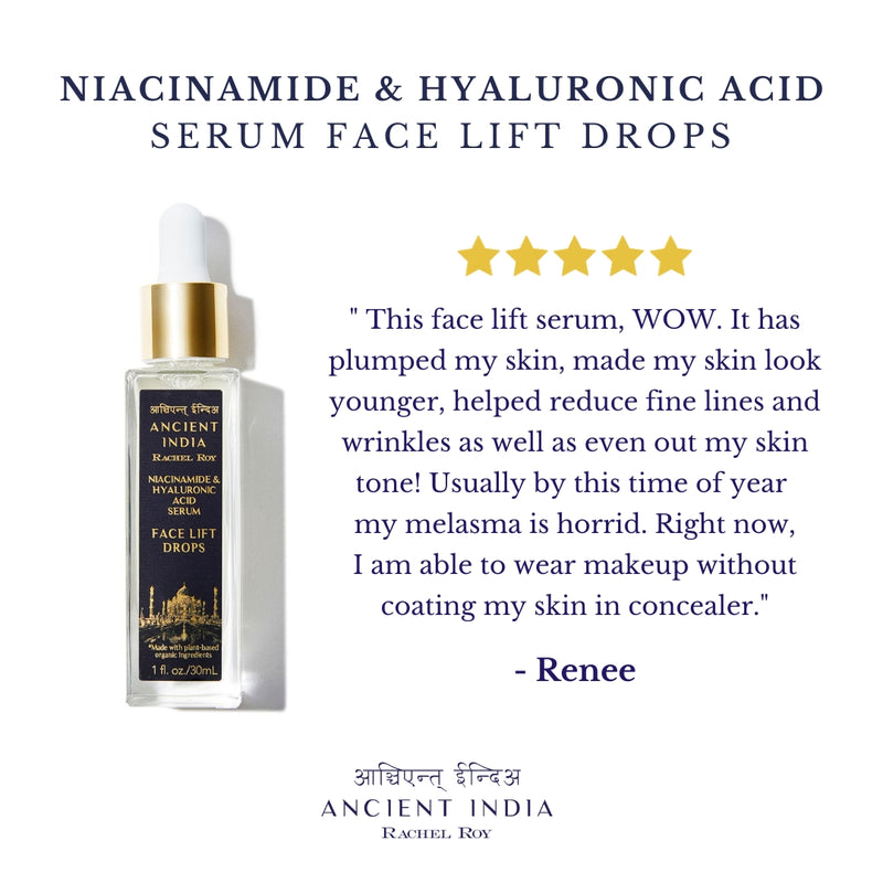 Niacinamide & Hyaluronic Acid Serum Face Lift Drops