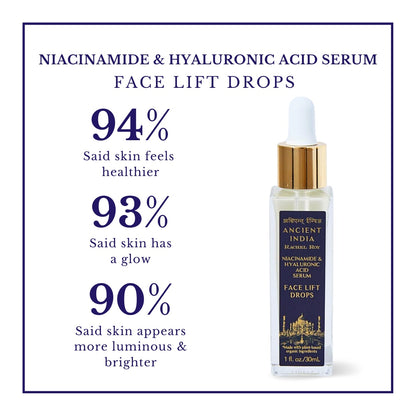 Niacinamide & Hyaluronic Acid Serum Face Lift Drops