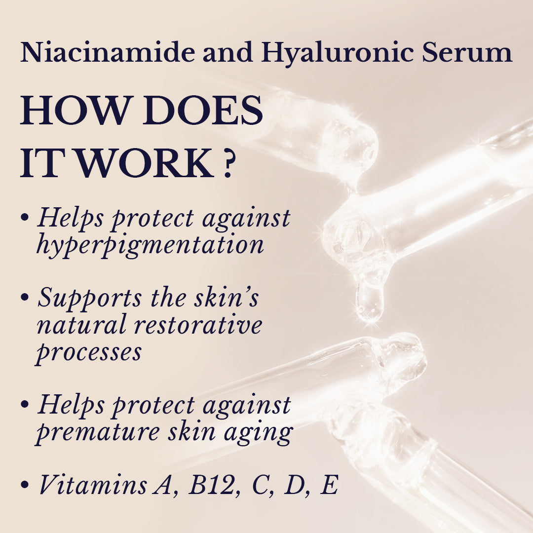 Niacinamide & Hyaluronic Acid Serum Face Lift Drops