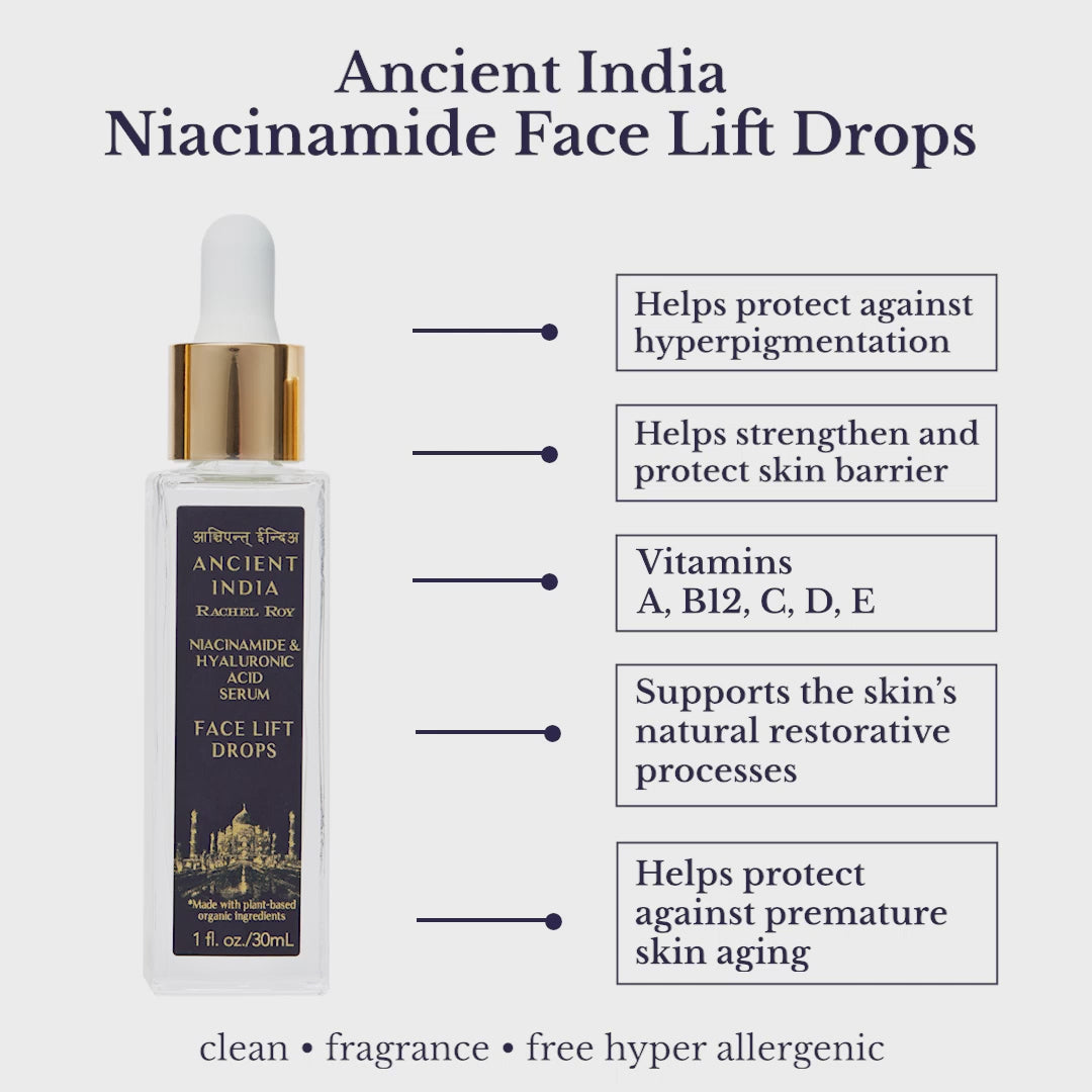 Niacinamide & Hyaluronic Acid Serum Face Lift Drops